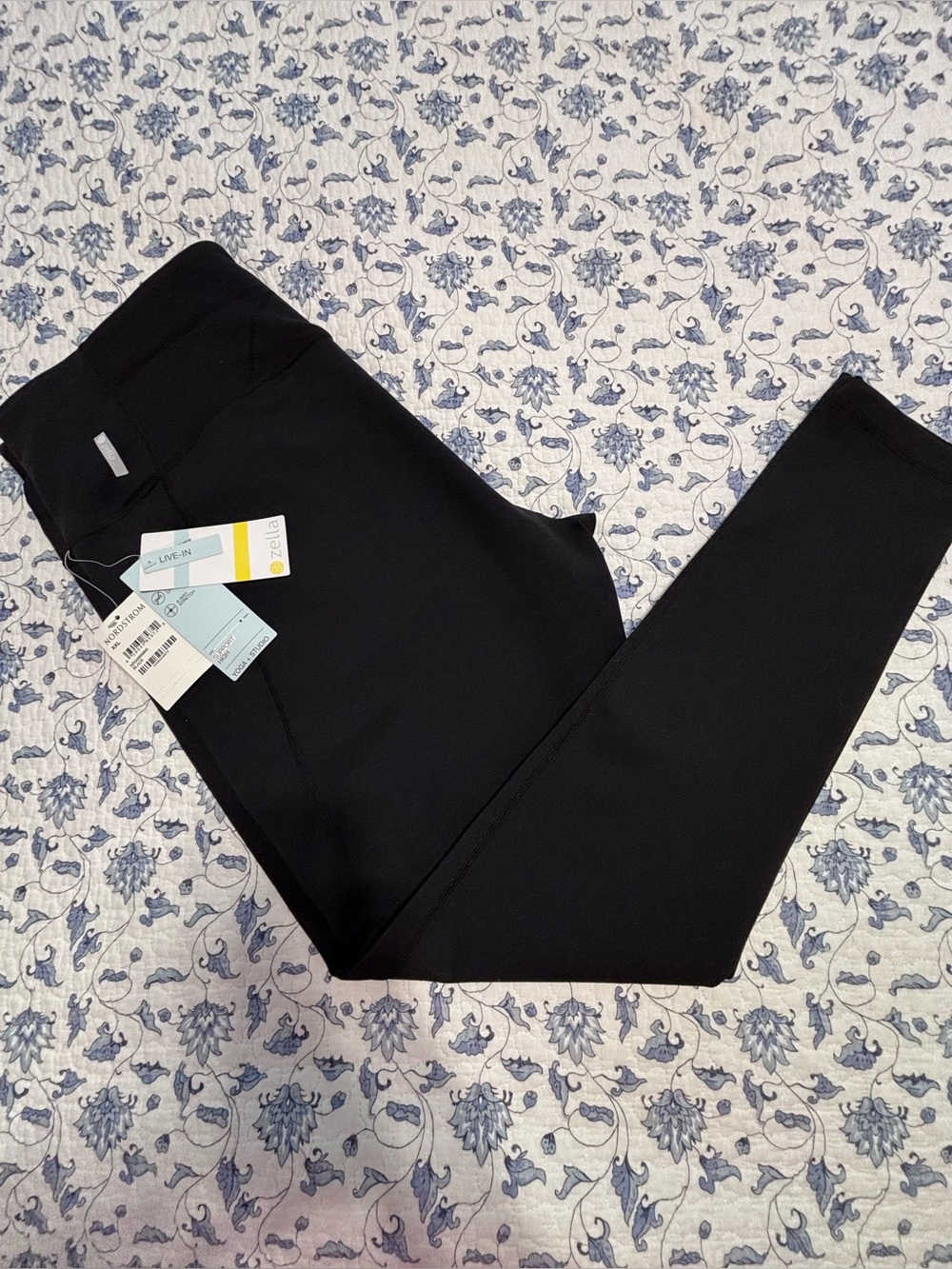 ZELLA LIVE IN HIGH SUPPORT WAIST 7/8 LEGGINGS BLACK SIZE XXL NEW! Nordstrom